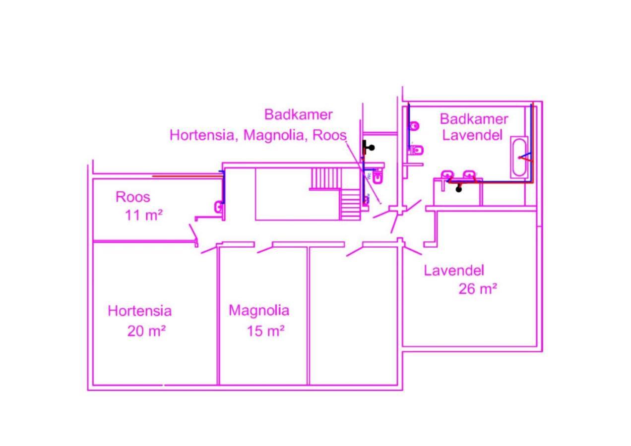 Bed and Breakfast Bloemenhoeve Birdaard Exterior foto